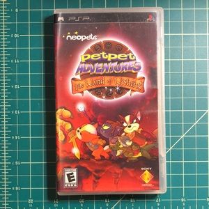 PSP Game || Neopets Petpet Adventures